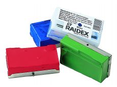 Bloc marqueur RAIDEX  pour harnais - Rouge