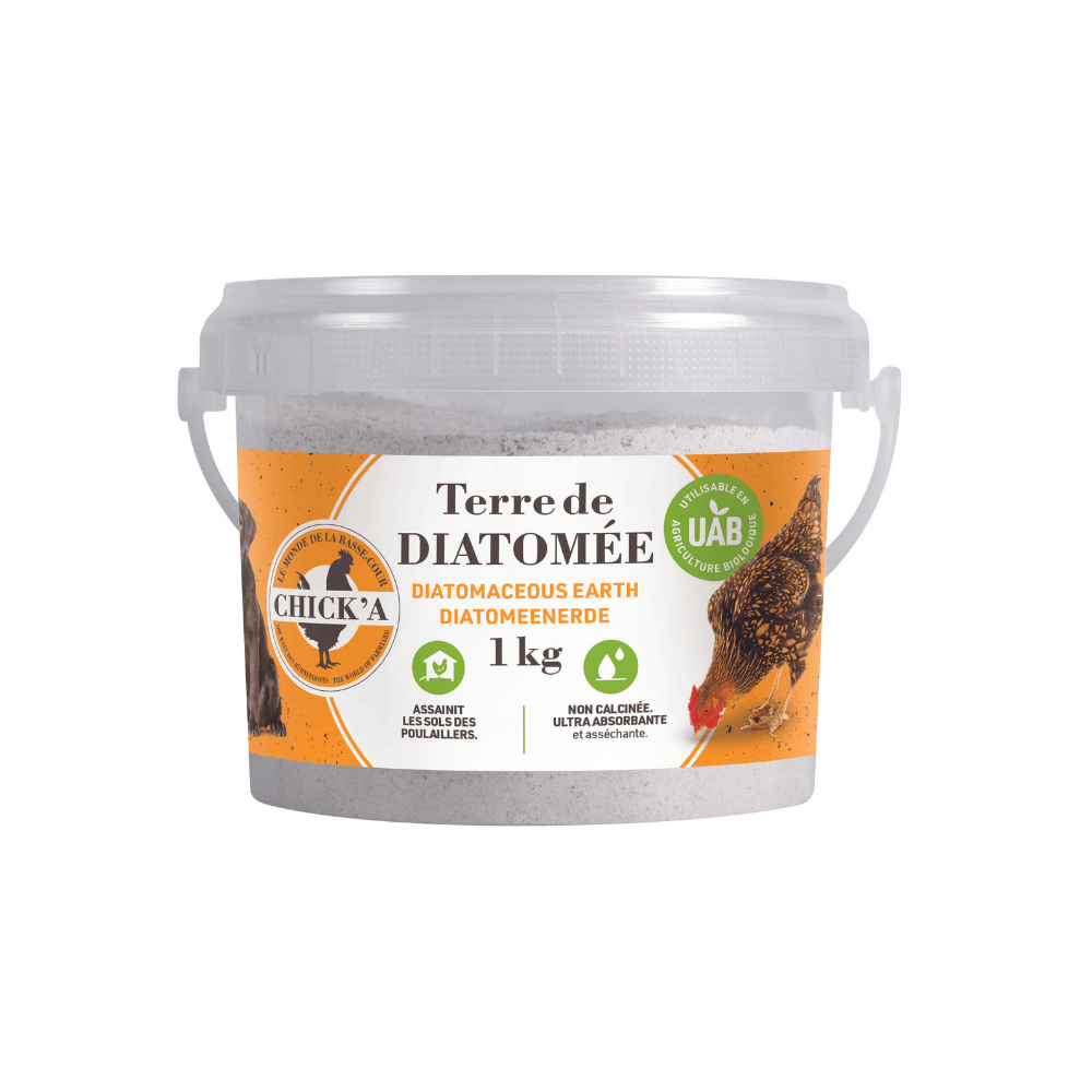 Terre de diatomée (non calcinée) 1 kg