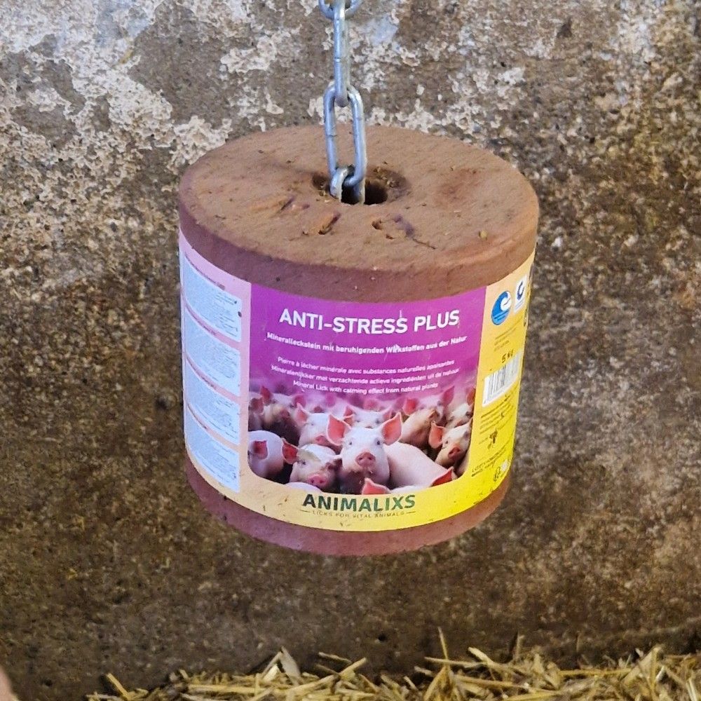  Bloc de pierre minérale à lécher anti-stress 5 kg IMIMA 