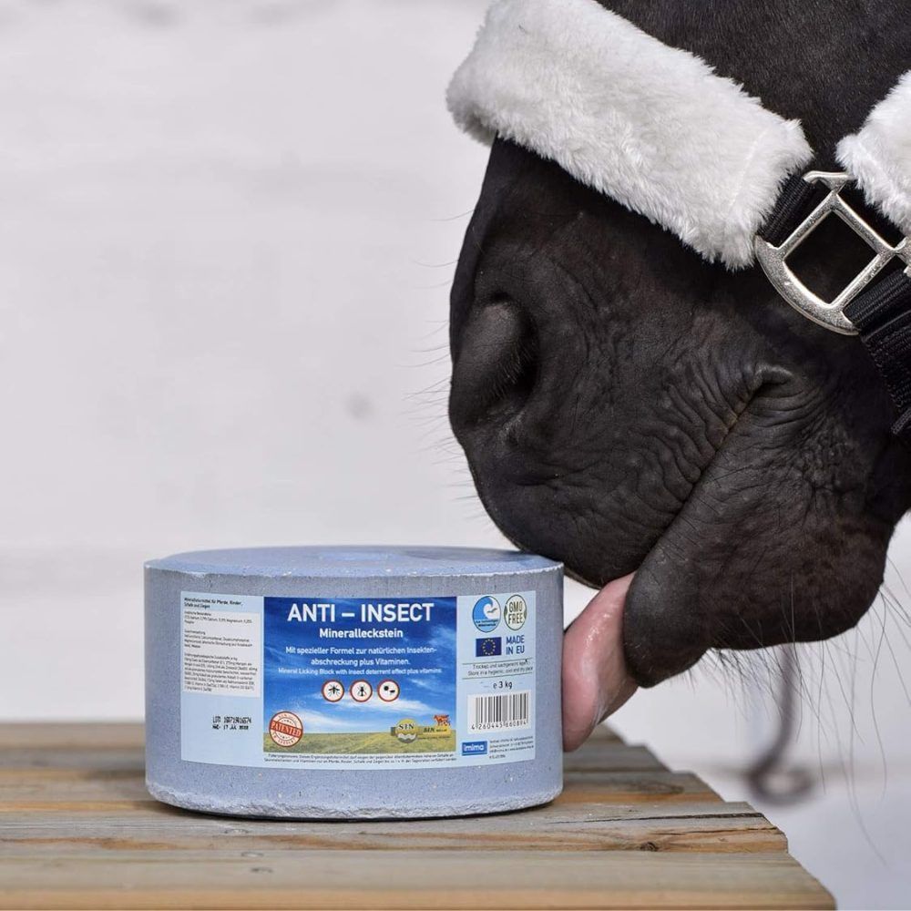 4 pierres à lécher anti-insectes de 3 kg IMIMA