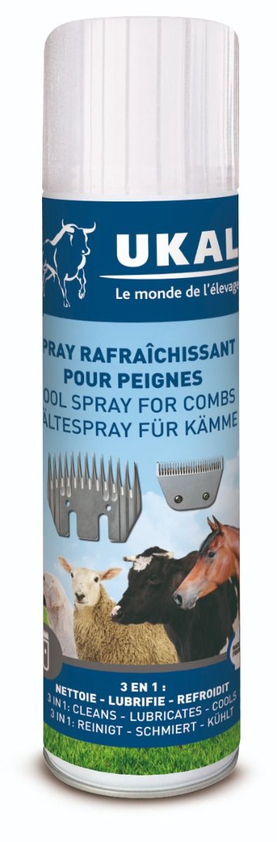 Spray rafraichissant pour peignes 500ml 