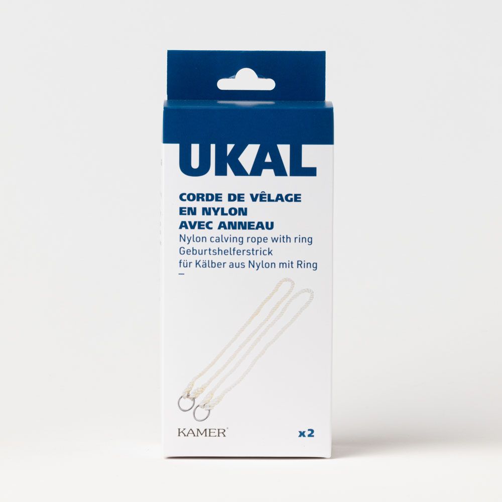 Cordes de vêlage nylon avec anneau