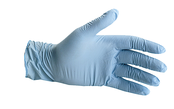 100 gants en nitrile bleu taille XL
