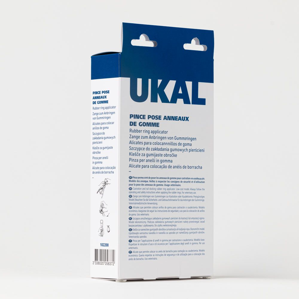 Pince pose anneaux de gomme standard