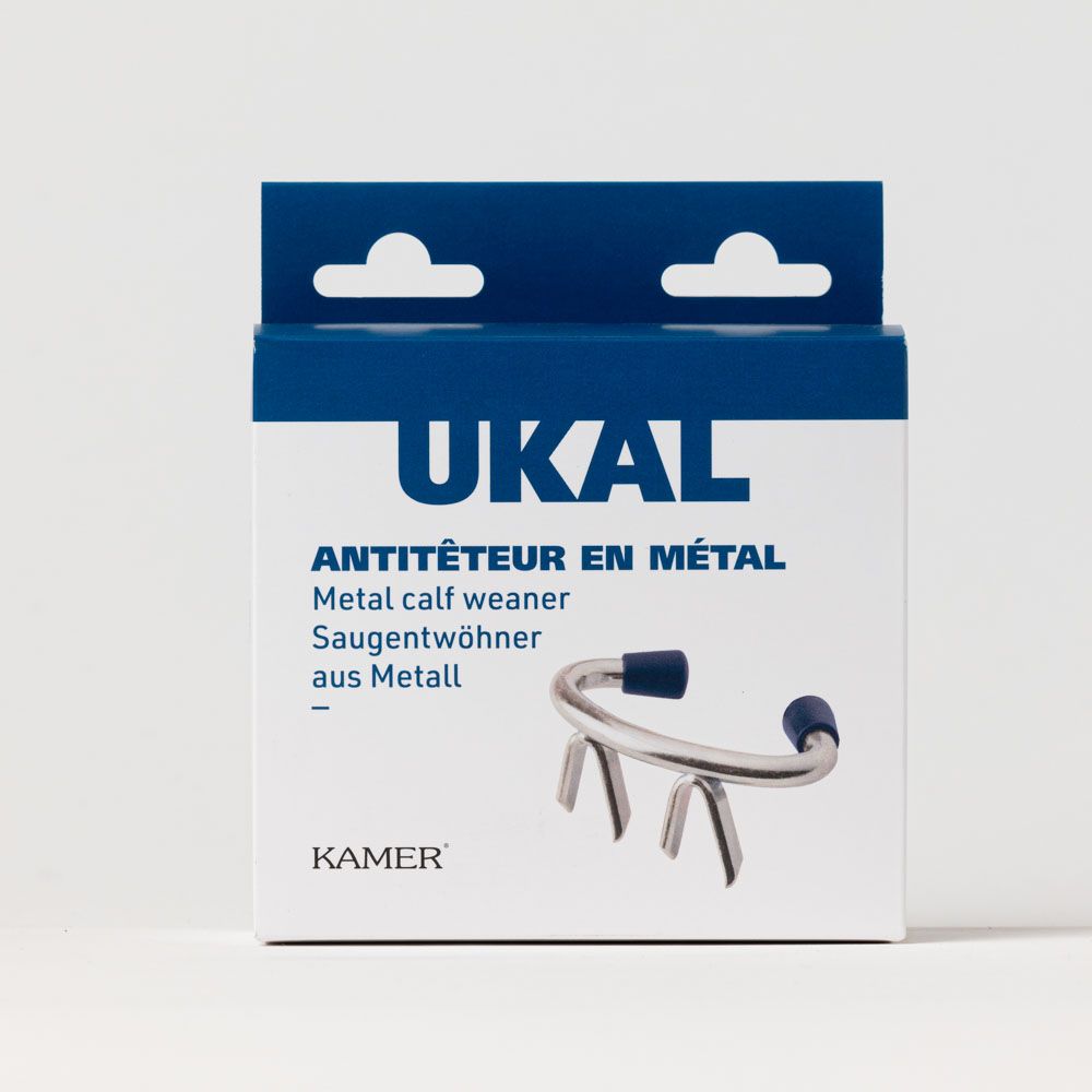 Anneaux antitêteurs en métal Ukal petit modèle par 5