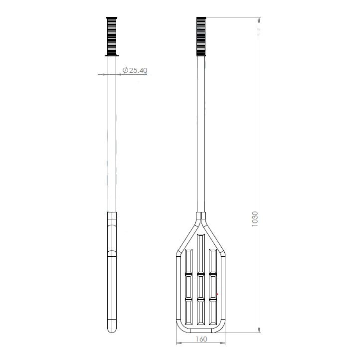 Claquette de conduite pour porc
