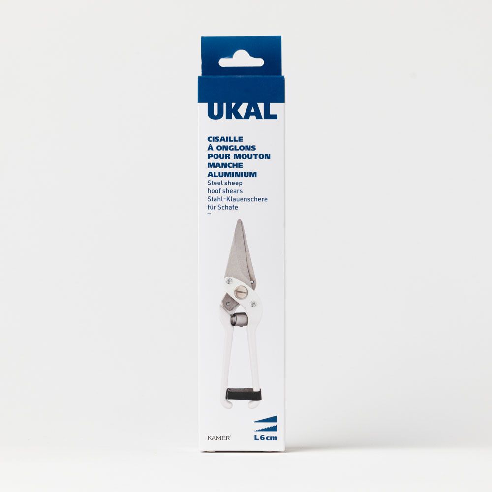 Cisaille onglons pour mouton blanche lames non crantées