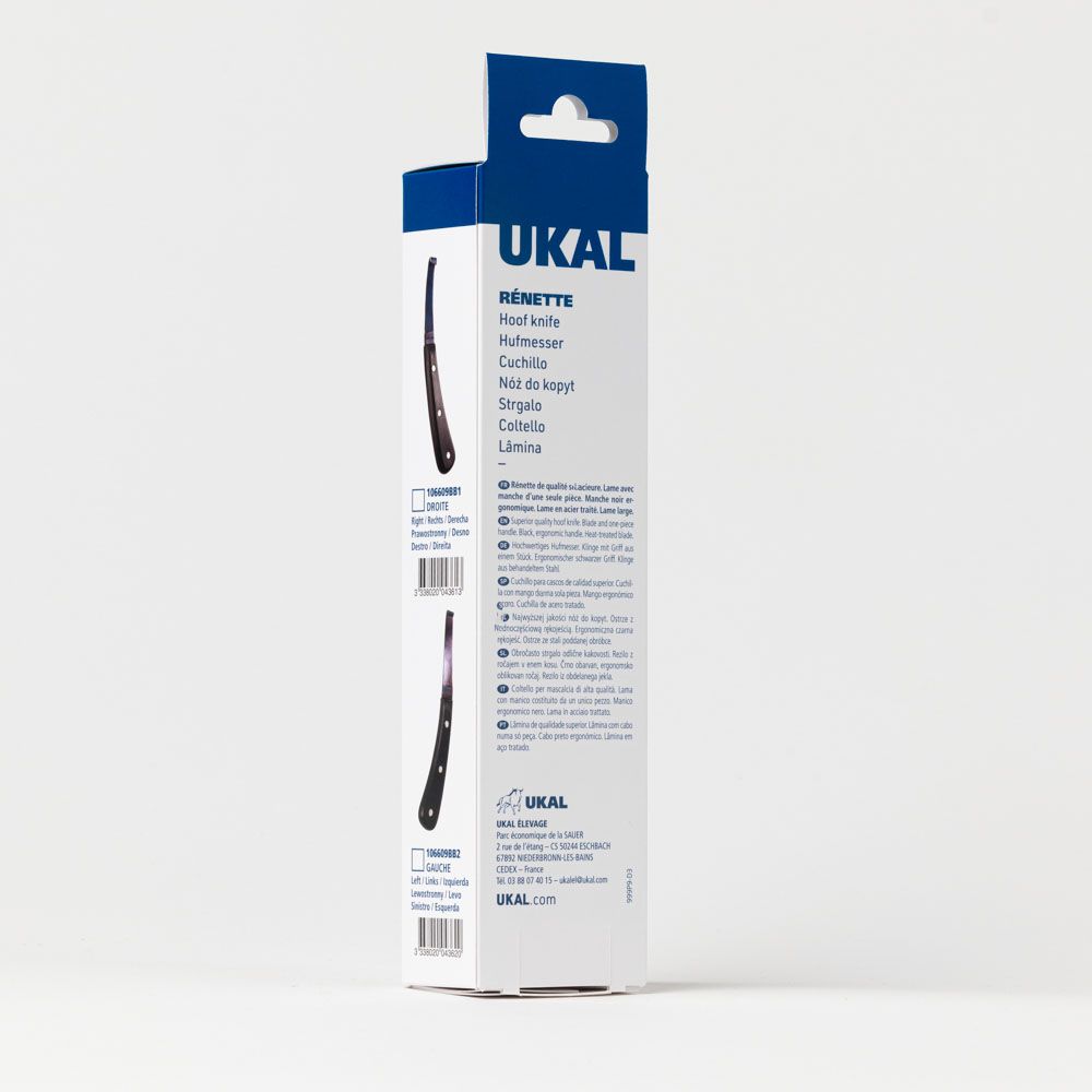 Rénette gauche large Black-Blue