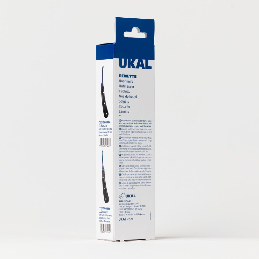 Rénette droite fine Black-Blue