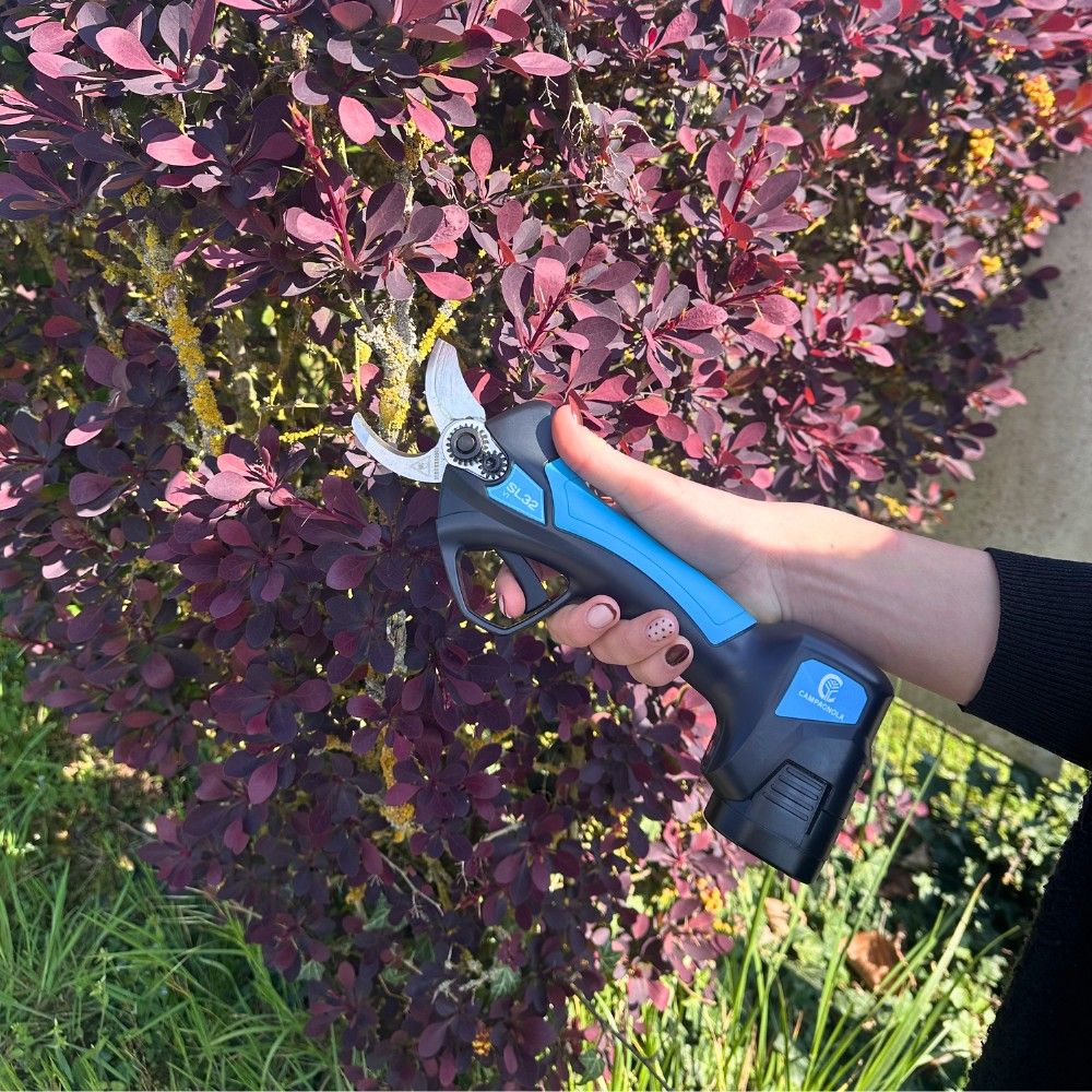 Sécateur électrique automatique pour jardin CAMPAGNOLA