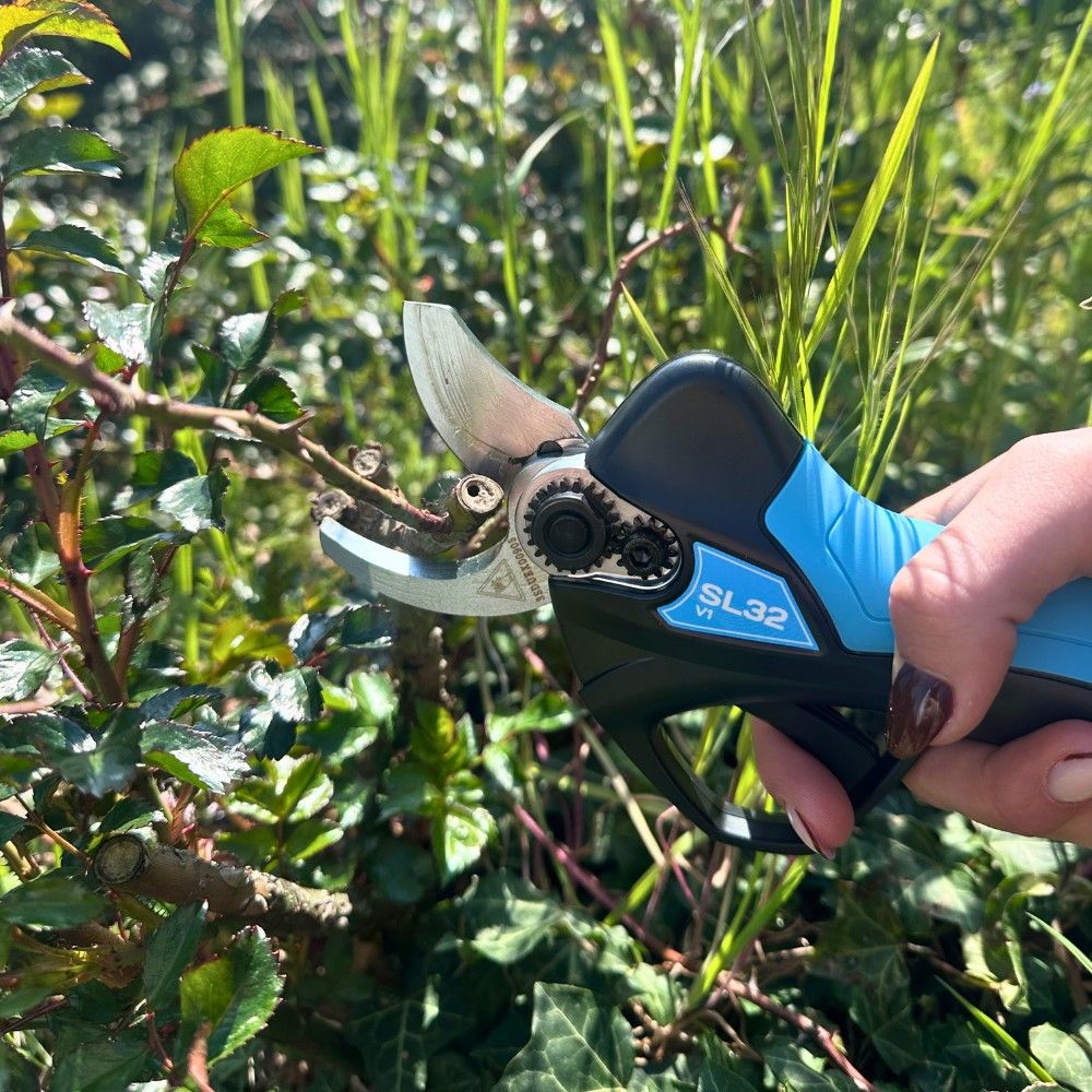 Sécateur électrique automatique pour jardin CAMPAGNOLA