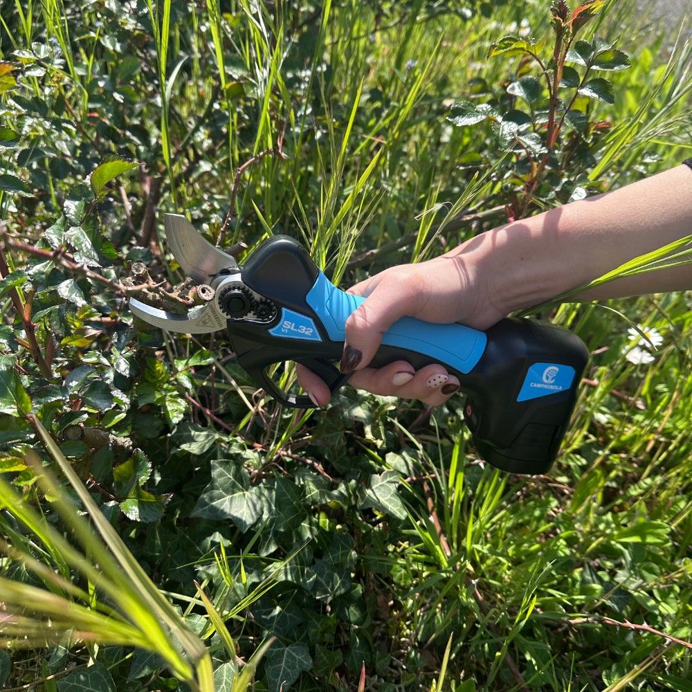 Sécateur électrique automatique pour jardin CAMPAGNOLA