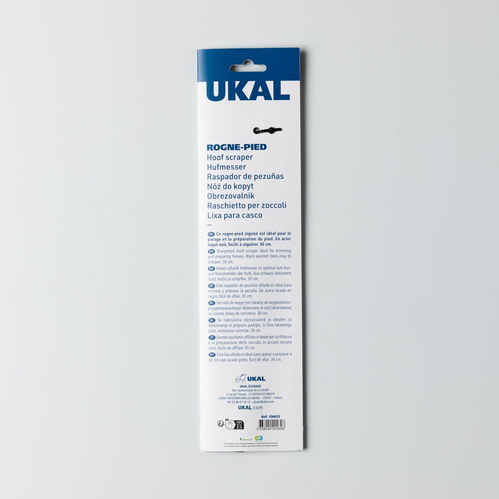 Rogne-pied 30 cm aiguisé