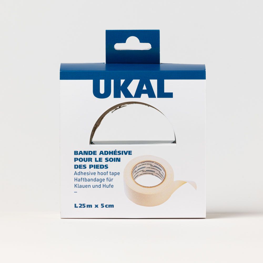 Bande collante pour pied 25 m x 5 cm
