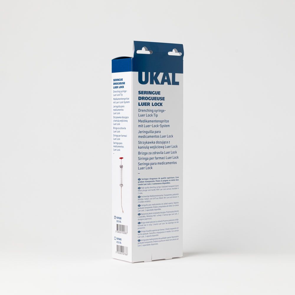 Seringue doseuse métal 300ml