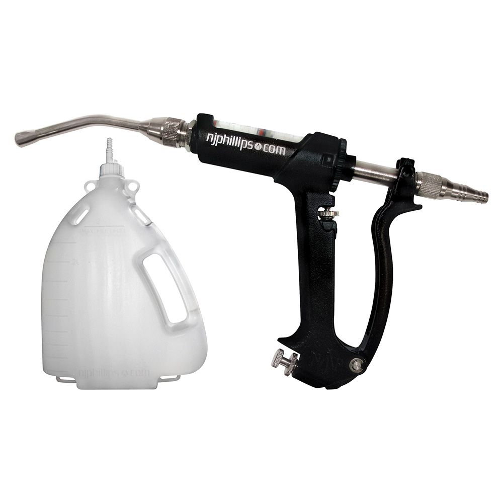 Pistolet drogueur en métal 20ml + réservoir 2.5l NJPHILLIPS