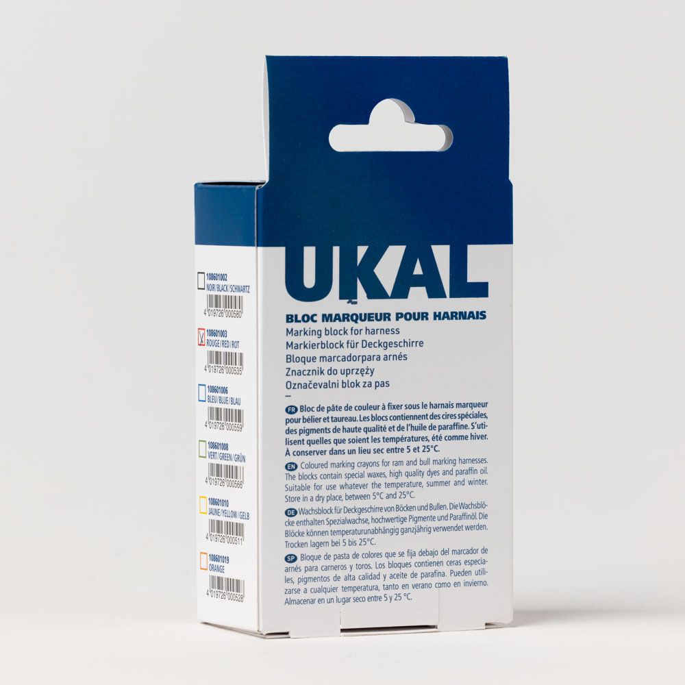 Bloc marqueur jaune pour harnais RAIDEX