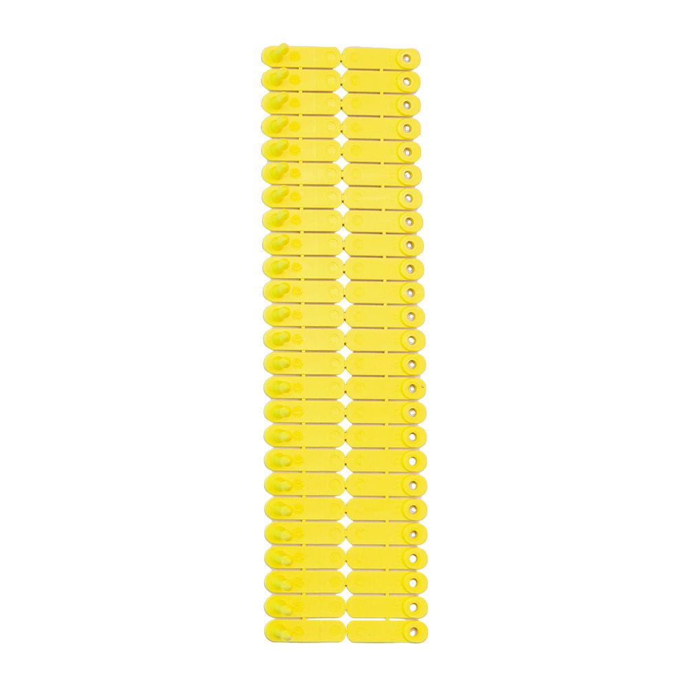 Boucles de marquage Ukal tag jaune marquage de 101-200 X100