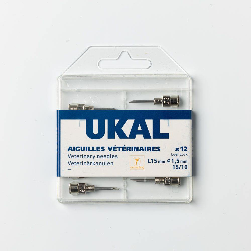 Aiguilles triple biseaux à usage multiple 15 mm / 1.5 mm