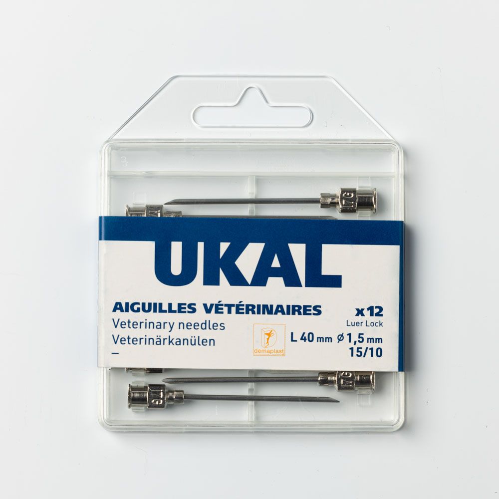 Aiguilles triple biseaux à usage multiple 40 mm/15 mm