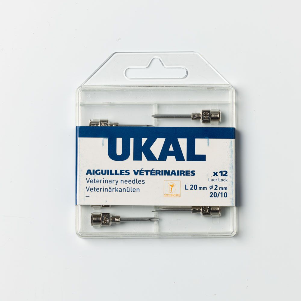 Aiguilles triple biseaux à usage multiple 20 mm/2.0 mm