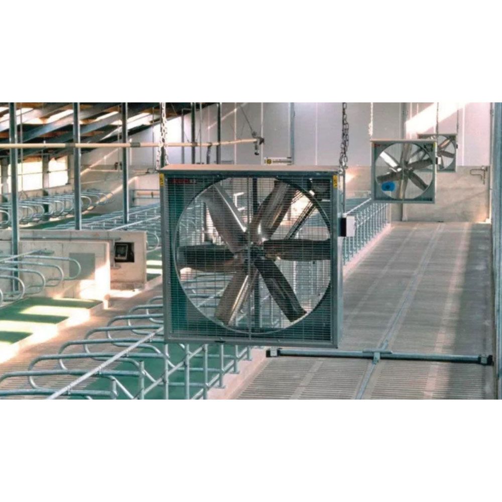 Kit ventilateur Triphasé pour petit batiment 6 pales