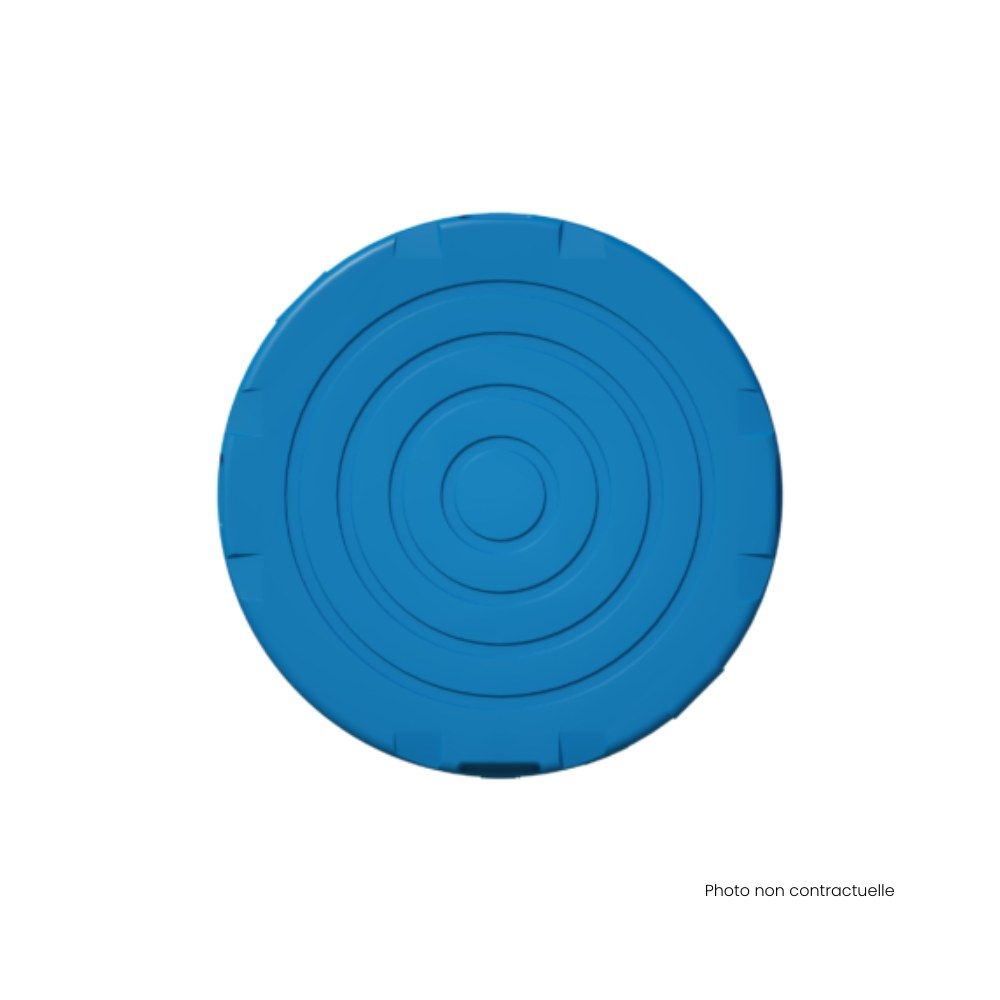 Cuve aérienne 5 000 L grise EMP ROTOMOULAGE