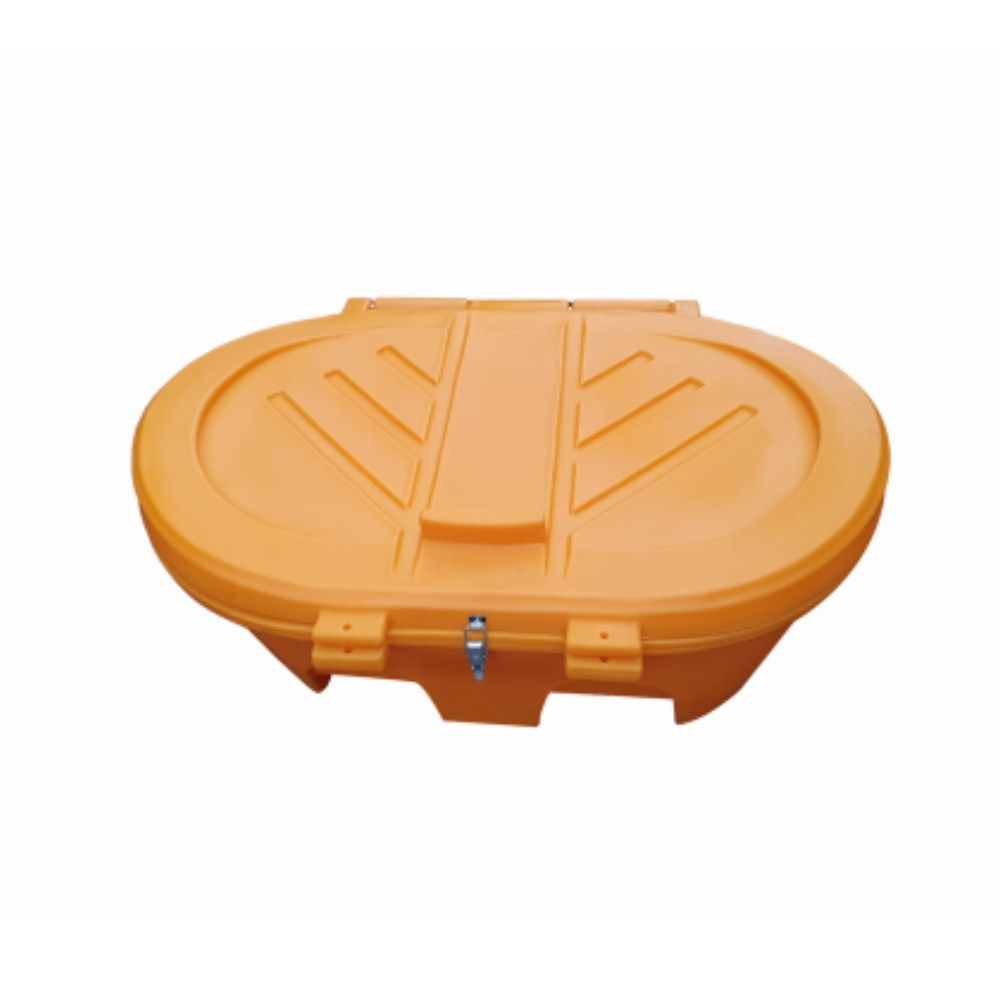 Bac à sel / sable premium 200 L jaune EMP ROTOMOULAGE 
