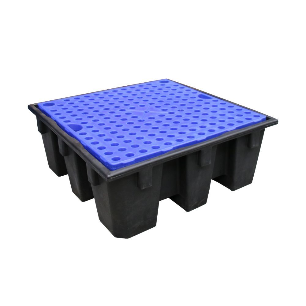 Bac de rétention 450 L éco-conçu pour 4 fûts EMP