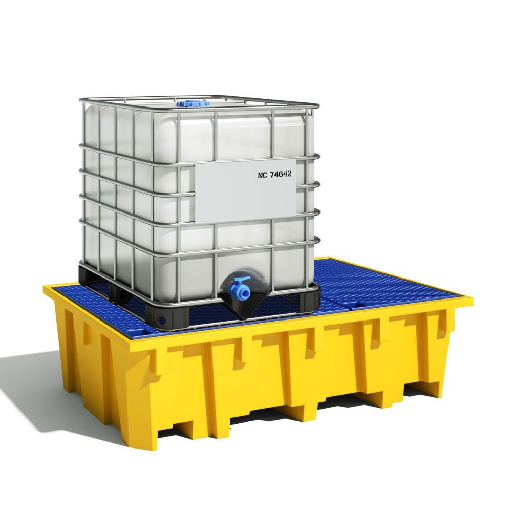 Bac de rétention 1 IBC 1050 L EMP