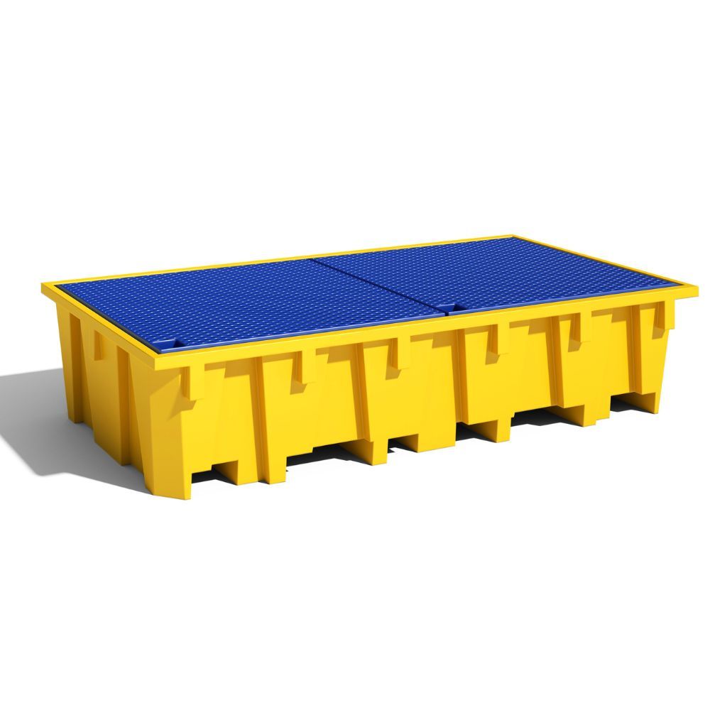 Bac de rétention 2 IBC 1330 L EMP