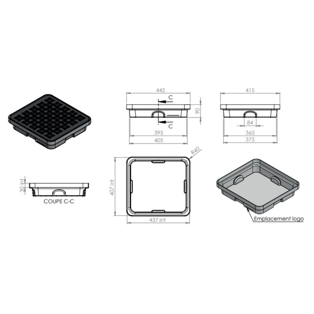 Bac de rétention 10 L EMP