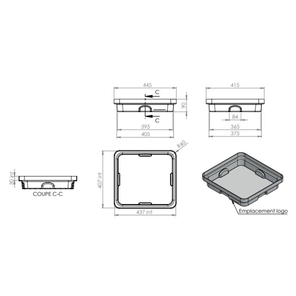 Bac de rétention 10 L EMP