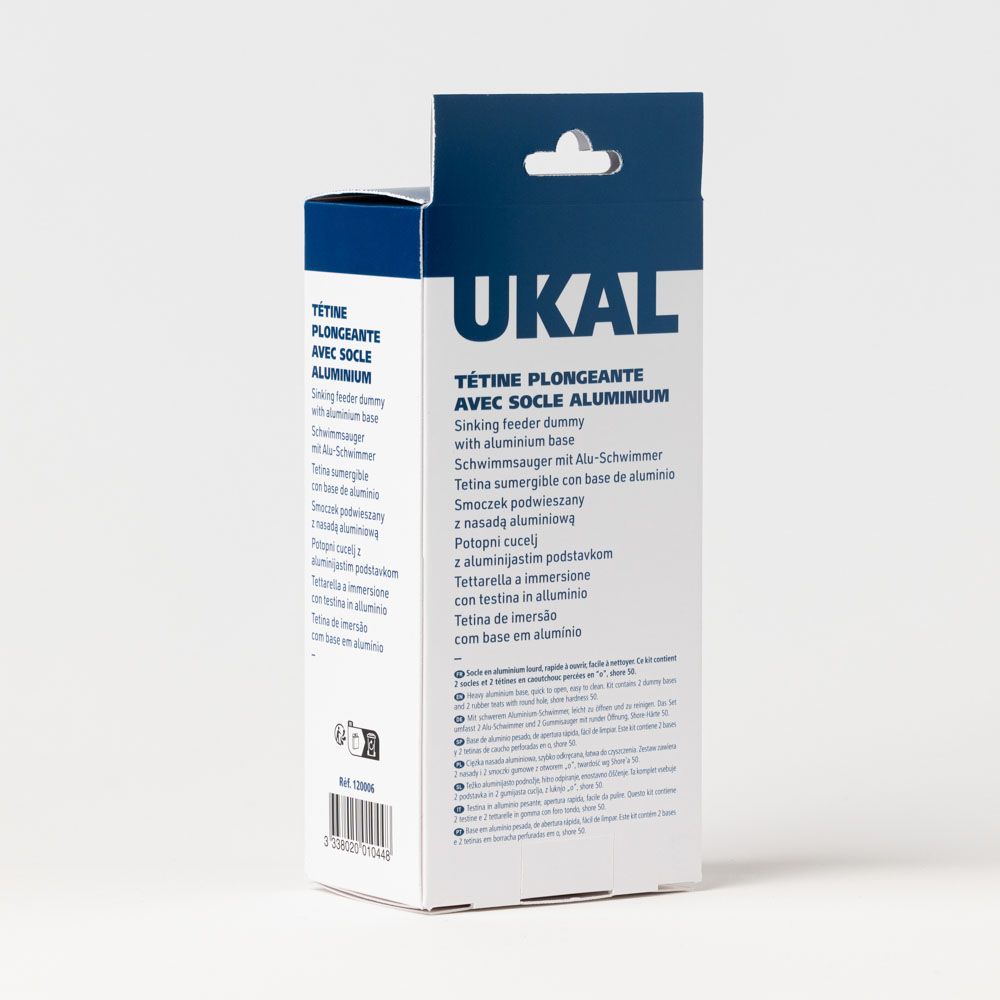 Tétines veau plongeantes X2