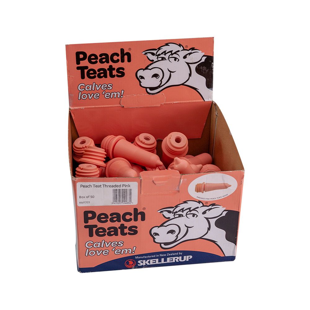 50 Tétines Peach Teat rose STALLION