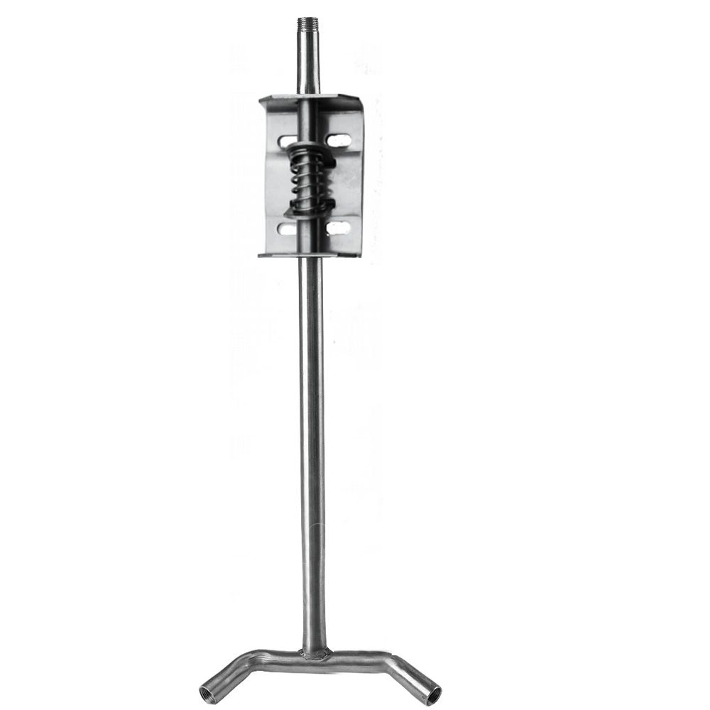 Descente d'abreuvement double parallèle à petite plaque