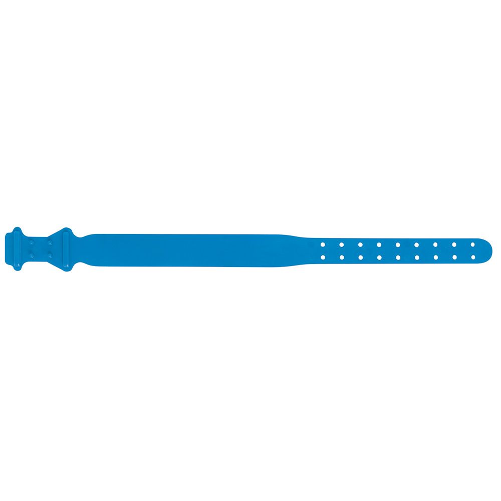 Collier plastique pour ovins bleu X1