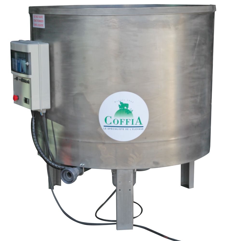 Cuve inox sur pieds 700 litres avec armoire de contrôle