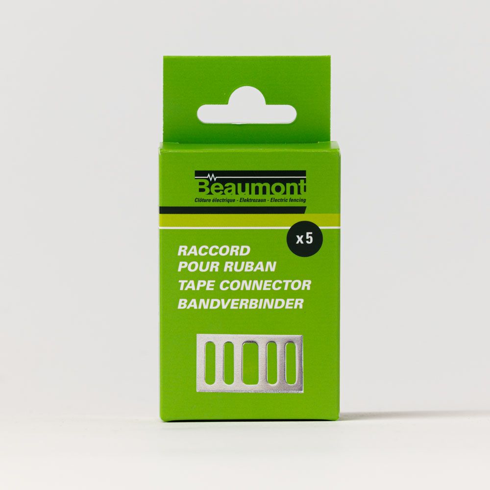 5 Raccords en aluminium pour ruban 20 mm BEAUMONT