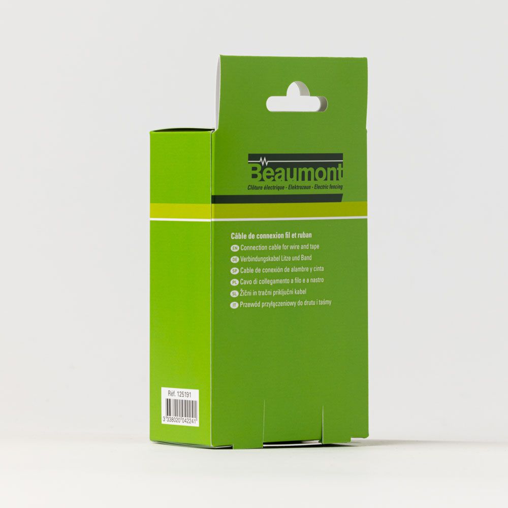 2 câbles de connexion ruban ou fil