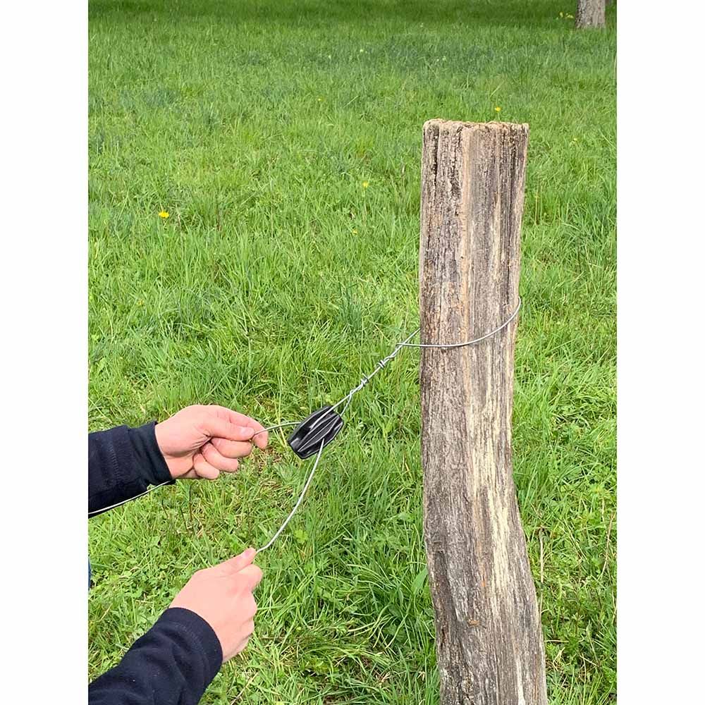 4 Isolateurs oeuf noir BEAUMONT