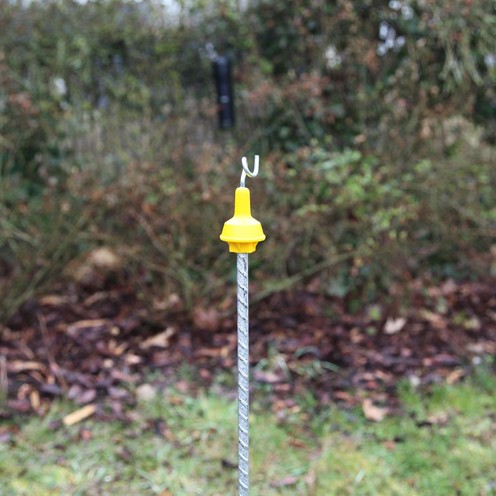 25 Isolateurs tire bouchon métal BEAUMONT