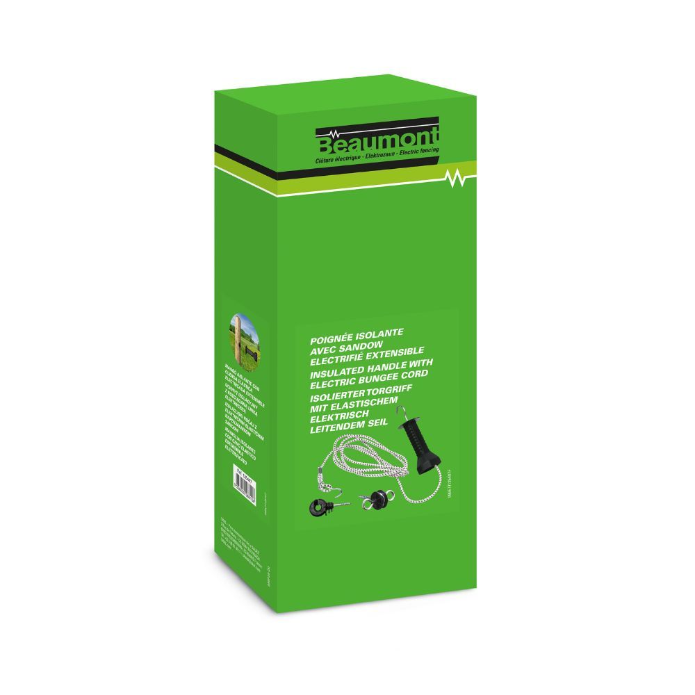 Kit Poignée avec sandow extensible + 2 isolateurs BEAUMONT