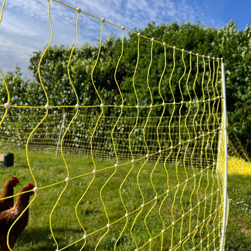 Filet électrifiable pour volaille 1,12 m - 50m  BEAUMONT