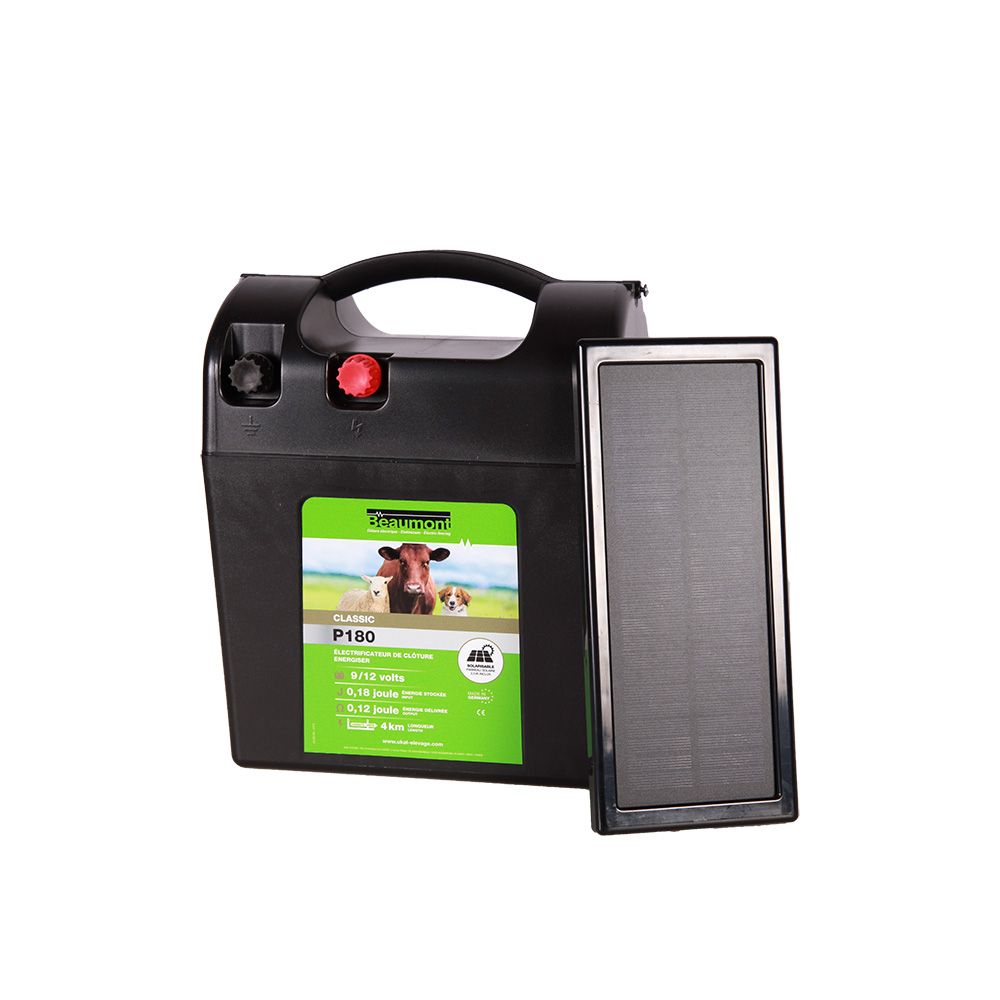 Poste pile CLASSIC P180 avec panneau solaire BEAUMONT