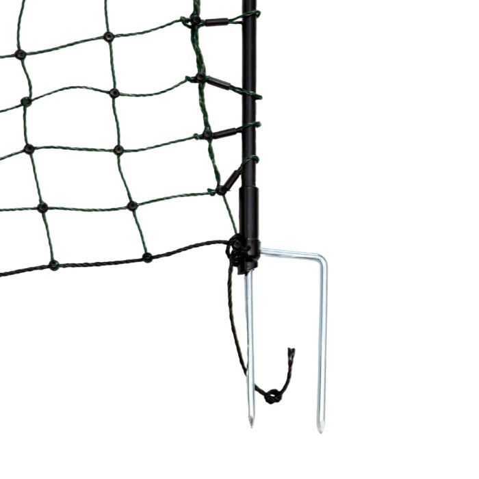 Kit clôture mobile volailles filet 50m poste solaire PREMIUM 