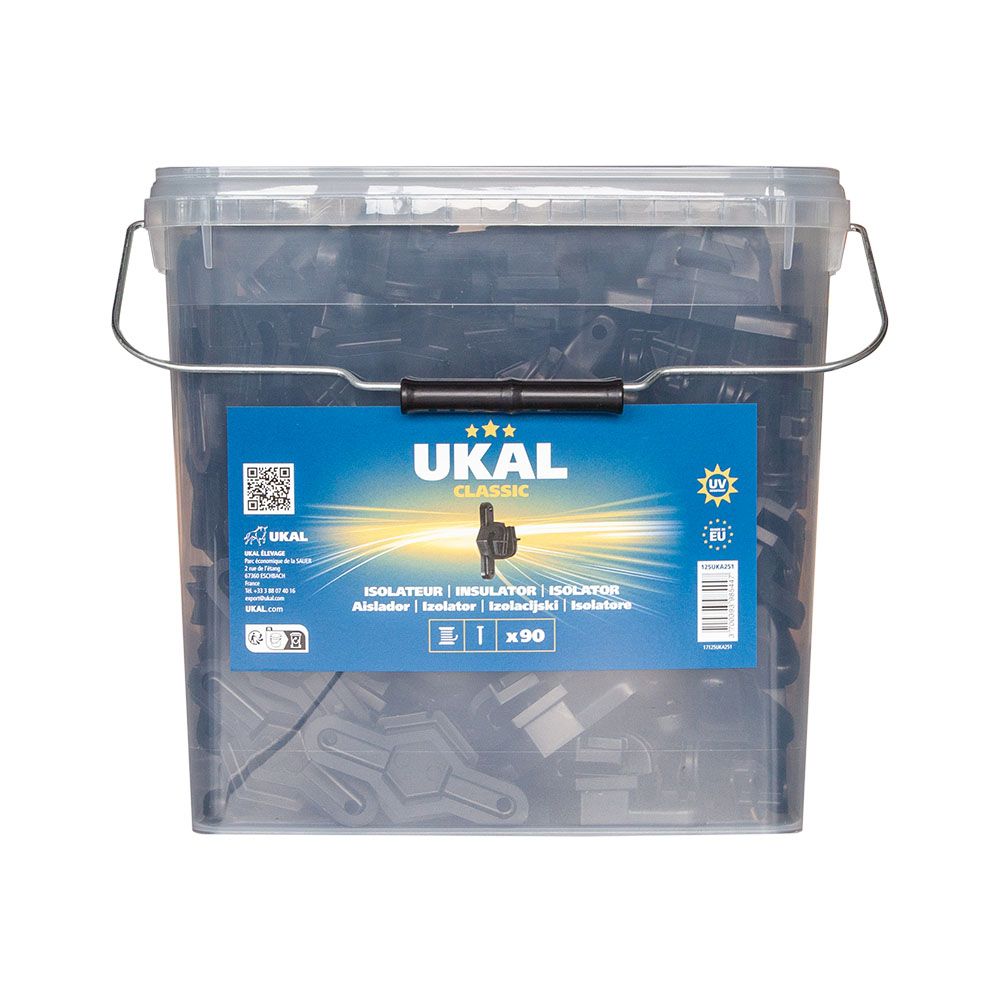 90 isolateurs à clouer CLASSIC UKAL