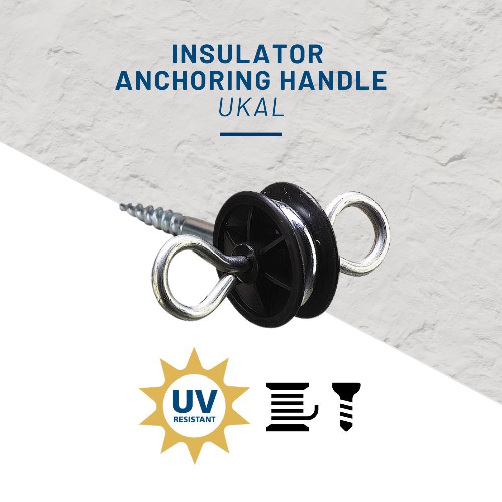 8 isolateurs double ancrage CLASSIC UKAL