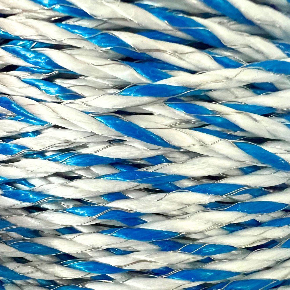  Cordon bleu et blanc Ø 6mm ELITE 400m UKAL   