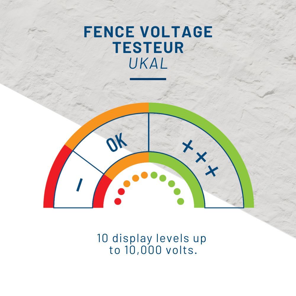 Testeur de clôture LED UKAL